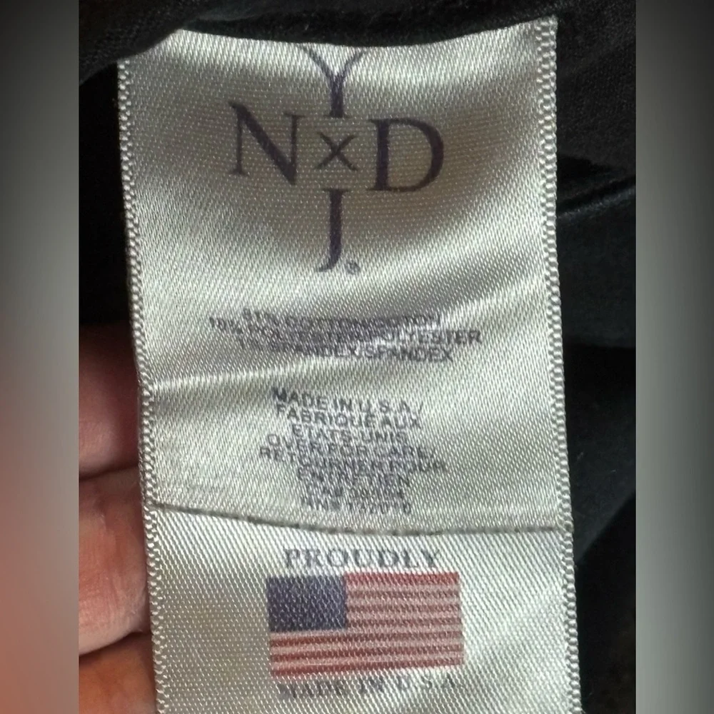 Not Your‎ Daughter’s Jeans Pull On Black Denim Leggings Jeggings